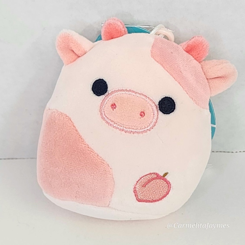 LILAZ 🍑🐮 Peach Colored Peach Cow with Peach Original Squishmallow ☆ NWT ☆